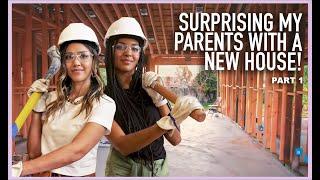 SURPRISING MY PARENTS WITH A NEW HOUSE! - PART 1 | JESSICA ALBA