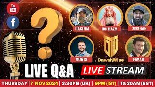 Live Q&A - Engage, Challenge, Clarify | Hashim, Mansur, Zeeshan, Fawad, Muris & Ibn Hazm