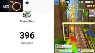 Fly Away Toast Live sub to 500