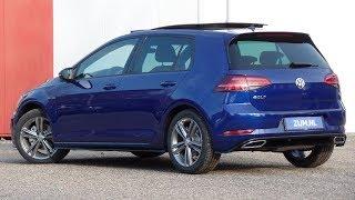 Volkswagen NEW Golf R-line 2018 Lapiz Blue 17 inch Sebring walk around & detail inside