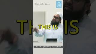 The Media Marginalizes Fatherhood! | Imam Nadim Bashir #shorts