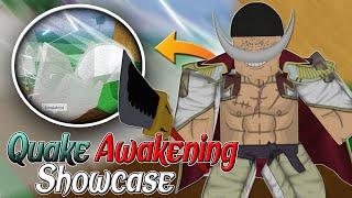 Blox Fruits | The Strongest Awakening Devil Fruit Showcase! | QUAKE AWAKENING SHOWCASE