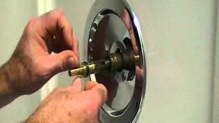 How to repair a leaky single lever moen bath or shower faucet..Older style