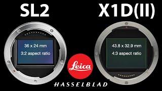 Hasselblad X1D (II) SENSOR vs Leica SL2 SENSOR | Clear Winner