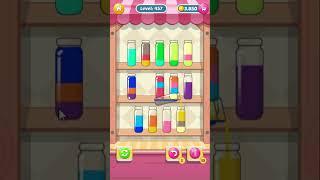 Water sort Puzzle level 457 (play on Facebook)