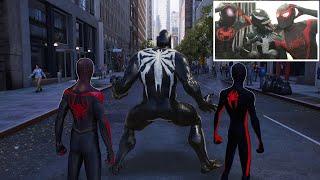 SPIDERMAN ACROSS INTO VENOMVERSE PLAYING SPIDERMAN 2 (FUNNY FREE ROAM GAMEPLAY)