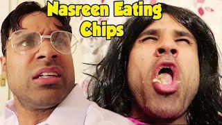 Nasreen Eating Chips | Rahim Pardesi | Desi Tv Entertainment | ST1R