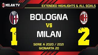 Bologna vs AC Milan extendeed highlights and goals January 31, 2021