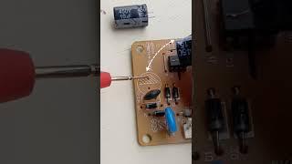 Pay attention  to the arrows when installing the capacitor condesor#capacitor #condesor