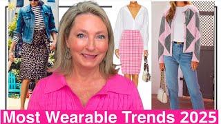 The Most REALISTIC 2025 Fashion Trends & How to Wear Them Over 50