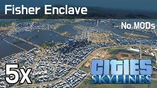 Cities Skylines | Fisher Enclave (No MODs), 어부 거주지