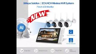 XMeye Pro Solution | Wi-Fi Monitor NVR Kit (WIPK-2Mp-XM2)