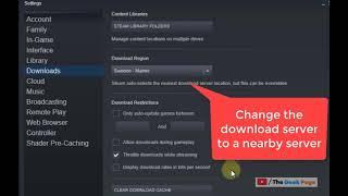 Steam download randomly stops Fix