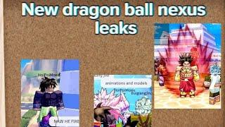 DRAGON BALL NEXUS LEAKS! (roblox)