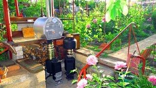 ВАРОЧНАЯ РАКЕТНАЯ ПЕЧЬ   =КUZMINKA= С ДУХОВКОЙ часть 2 ( ROCKET STOVE)