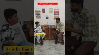 He is Brilliant||Full video coming Soon||#shortvideos#motivational#shortfeed#viral#robinsir