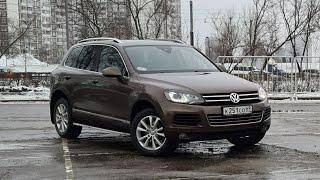 Купил Touareg NF по низу рынка. Панорама, пневма и куча всего )