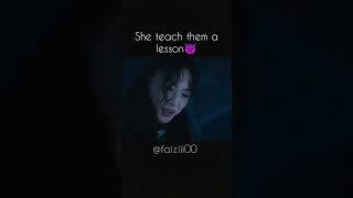 she teach them a lesson  #kdrama #koreandrama #revenge #shorts #fyp