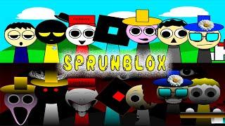 new mods SPRUNBLOX #sprunki #incredibox #sprunkiincredibox