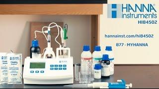 Titratable Acidity with the Hanna Instruments HI84502 Mini Titrator