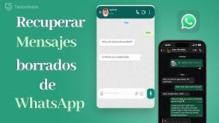 Cómo recuperar mensajes eliminados de whatsapp en iPhone [2024]