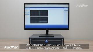 AP-GTR20000 Dual Power 4Port Gigabit Ethernet GPS NTP Server supporting NTP & PTP(PTP지원 GPS 시각동기서버)