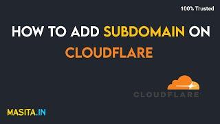 How to add Subdomain in Cloudflare and Problem Solved