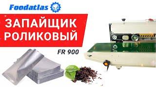 Roller sealer FR 900 conveyor vertical and horizontal constant heating Foodatlas