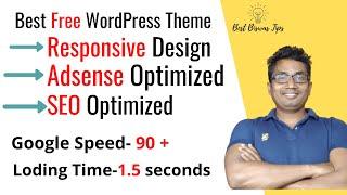 Best WordPress Theme For Adsense Approval | Free WordPress Theme | 2021