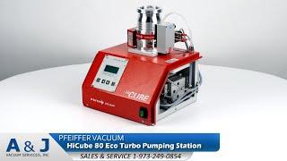 Pfeiffer Vacuum HiCube 80 Eco Turbo Pumping Station