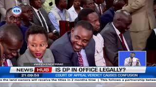 Legal experts assessments on legitimacy of Kithure Kindiki's deputy president position