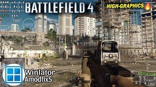 Battlefield 4 | Winlator | Android Gameplay (Best Settings) Every Device