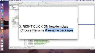 How to change package name ?