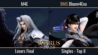 ICARUS 2023 - M4E (Sephiroth) vs Bloom4Eva (Bayonetta) - Losers Final