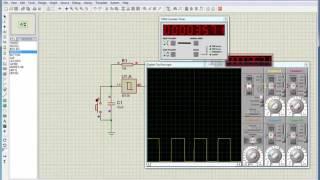 PROTEUS УРОК 12 мультивибратор на логике