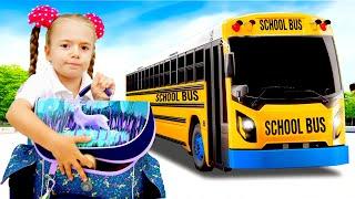 Anabella and Bogdan Show -  Anabella's First Day at School +more videos for kids