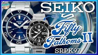 Seiko Sure Loves Their Updates, Reissues, Reimaginations, Etc! |  Seiko 5 Fifty Fathoms II SRPK97