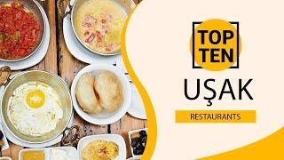 Top 10 Best Restaurants to Visit in Uşak | Turkey - English