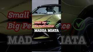 2025 Mazda MX 5 Miata | Small car, big performance highlights #mazdamx5miata