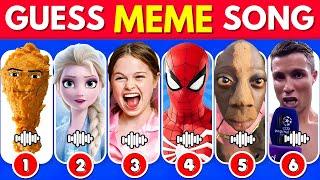 GUESS MEME & WHO'S SINGING   | Lay Lay, King Ferran, Salish Matter, MrBeast, Skibidi Toilet, Elsa