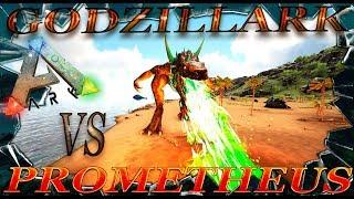 ARK: Survival Evolved Godzillark vs Prometheus (моды в Арк Сурвайвал)