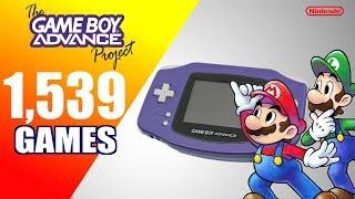 The Game Boy Advance Project - All 1539 GBA Games - Every Game (US/EU/JP)