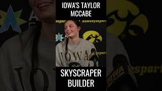 Iowa Hawkeye Taylor McCabe To Build The World #shorts