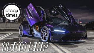 1500 BHP Mclaren 720S Stage X | Acceleration from 0-351 Km/h (219 mph)