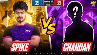 SPIKE vs CHANDAN BHAI 1v1 INTENSE TDM BATTLE @ChandannOp
