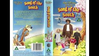 Original VHS Opening and Closing to Song of the South UK VHS Tape