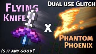 Using a Glitch to Dual Wield a Flying Knife & Phantom Phoenix - Terraria