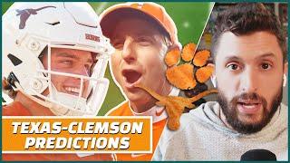 Texas Longhorns vs Clemson Tigers PREVIEW & PREDICTIONS | College Football Playoff