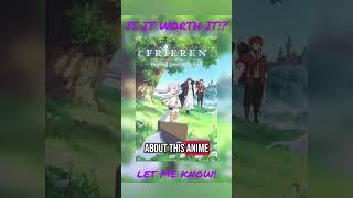 New mic, new post! Is this anime worth the watch? Let me know until next time! #frieren #anime