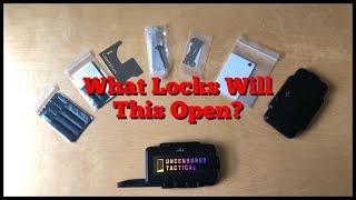 Tactical Lock Picking - First Line Gear - EDC